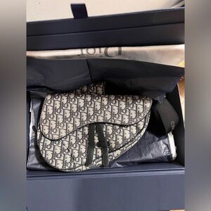 Dior Oblique Saddle Bag